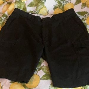 Mens 100% Polyester Cargo Shorts by Island Republic